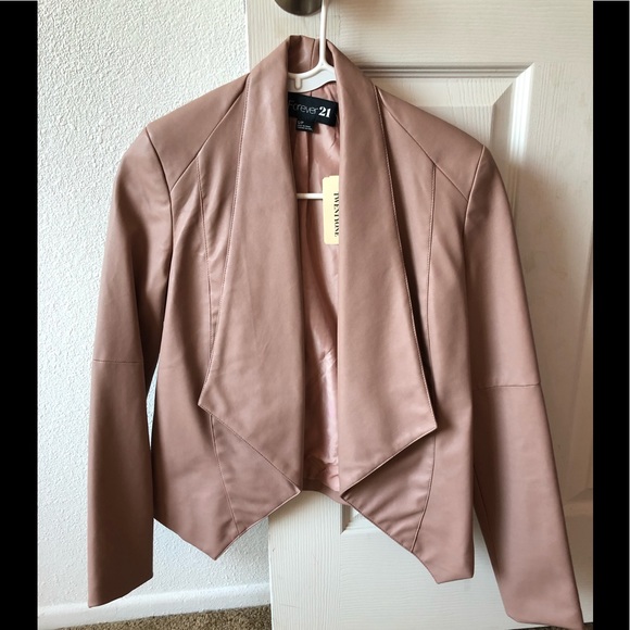 Forever 21 Jackets & Blazers - NWT Leather Jacket Size Small